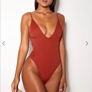 Gooseberry Seaside So Chic One Piece in Rum